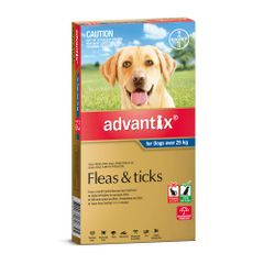 Advantix Over 25kg For Dogs 6 pack