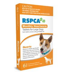 RSPCA Heartwormer For Large Dogs 21 - 40kg