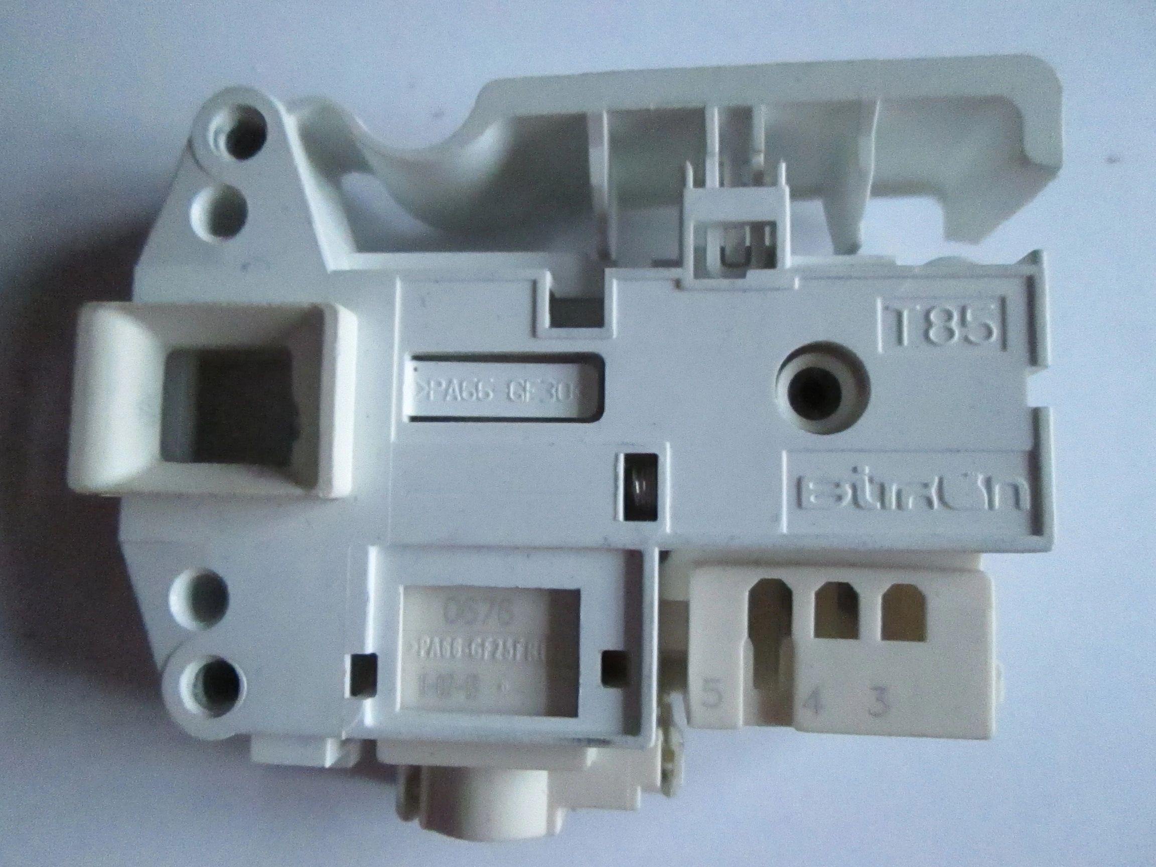 BUSH PA66-GF30 PA66-GF30 WASHING MACHINE DOOR LOCK CATCH INTERLOC ...