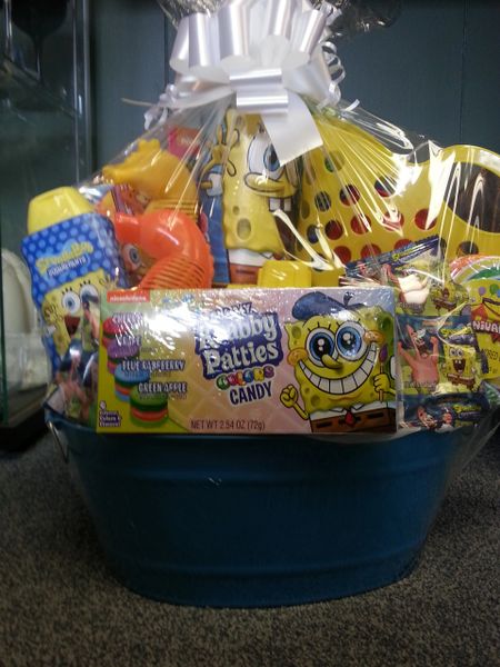 Spongebob Gift Basket | Dylan's Unique Gifts & Weddings