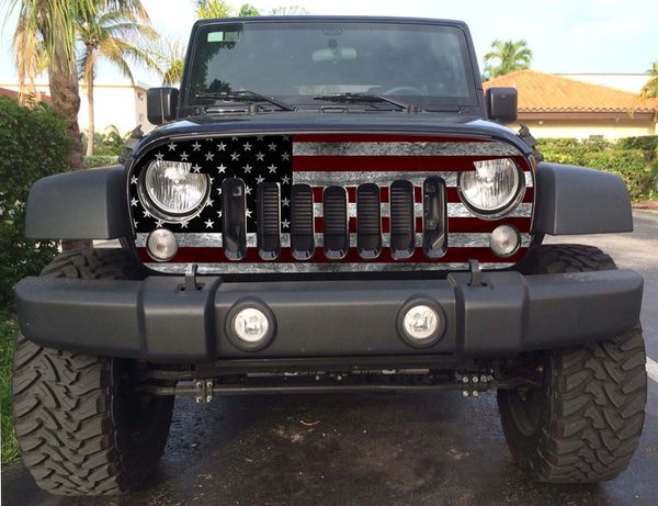 JEEP WRANGLER GRILL SKIN - Grill Wrap | Check out our Grill,Wheel, Hood ...