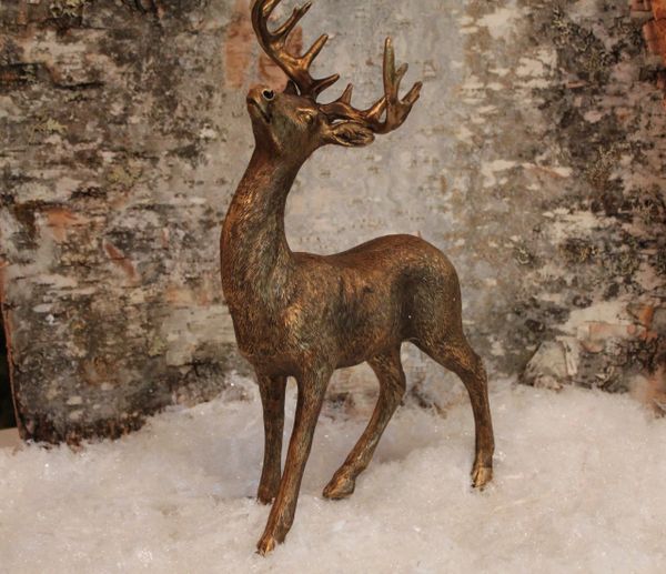 realistic deer figurines