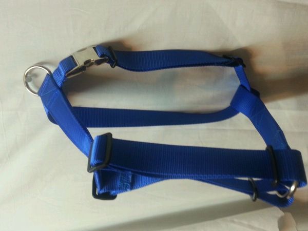 Adjustable 1.5 Dog Harness Metal Side Release Buckle Bulldog Strong