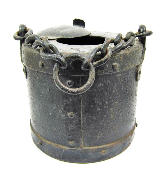 Artillery Tar Bucket Civil War Artifacts For Sale in Gettysburg