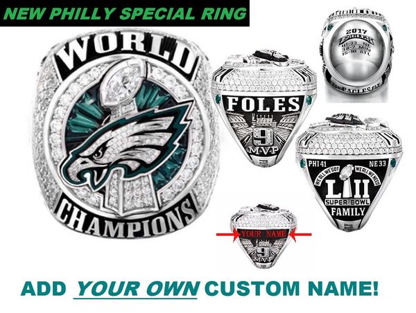 2018 Super Bowl LII (52) Championship Ring - NICK FOLES 