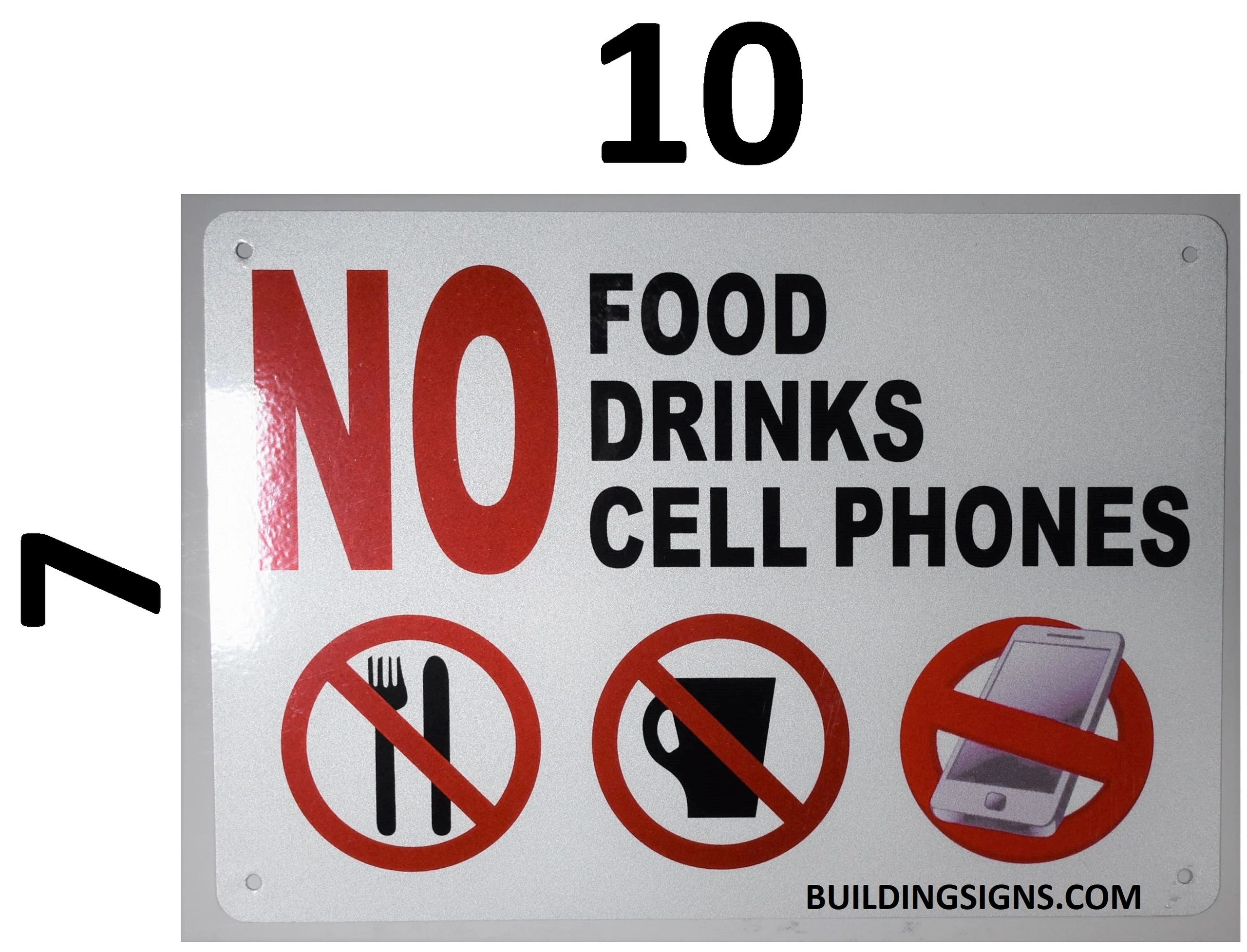 no talking sign printable