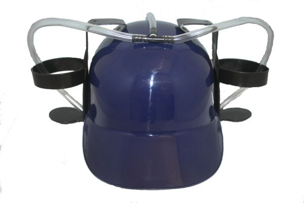 BLUE DRINKING HAT | SHOPPING FOR HATS