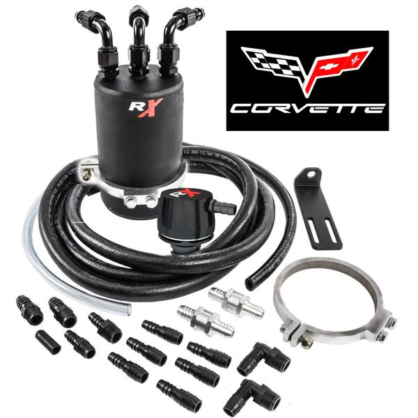 CORVETTE CATCH CAN C5 C6 C7 CORVETTE LT1, LT4, RX CATCH CAN RX CATCH