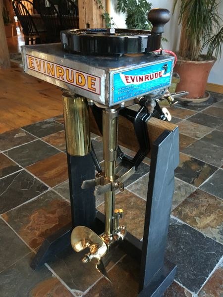 1913 Evinrude Detachable Rowboat Motor | Bymers Motor Works