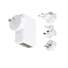 4-Port USB Rapid Travel Charger