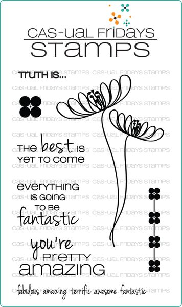 Cas-Ual Fridays Truth Is Stamp Set 