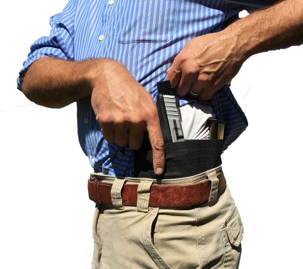 Cross Draw Belly Band Holster