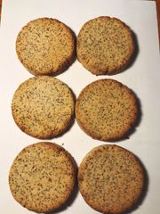 LCHF LEMON AND POPPYSEED COOKIES 6 packs
