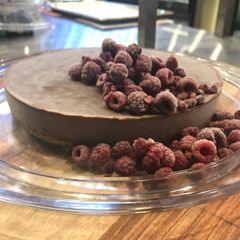 Raw Chocolate Dairy Free Cheesecake large