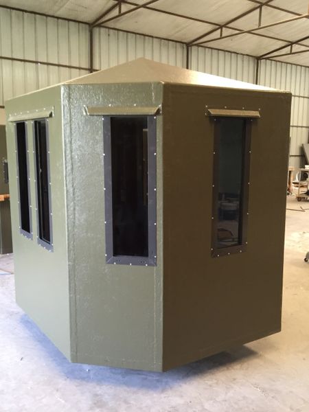 FIBERGLASS DEER HUNTING BLIND | KanTex Manufacturing LLC