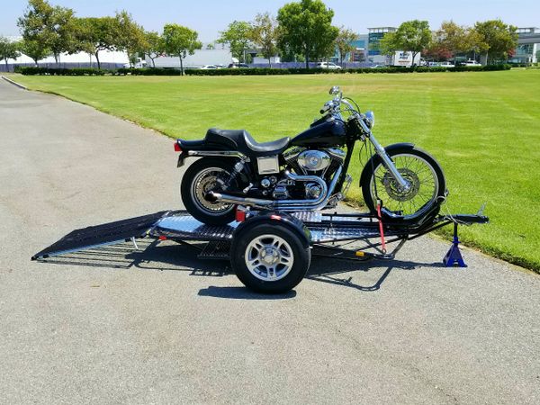 Single Rail Motorcycle Trailer | Tow Smart Trailers: Car Tow dolly