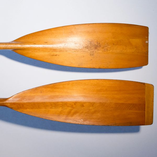 Wood Oars Sykes Rowable Classics sells used Rowing shells and Oars