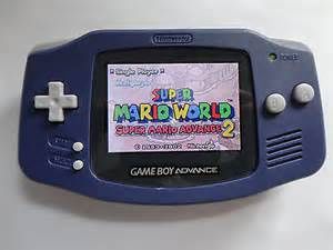 Origanal Game Boy Advance with BACK light Screen modd | Sega and