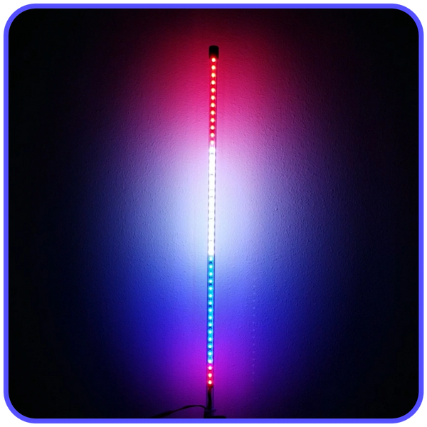 LED Lighted Camp Locator with remote LED WHIP,Lighted LED WHIP