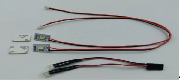 SCX10 II Headlight Kit | OnetoomanyRCs - Bringing ... scx10 bec wiring 