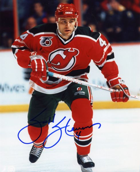 Scott Stevens - New Jersey Devils signed 8x10 photo | Pittsburgh Sports ...