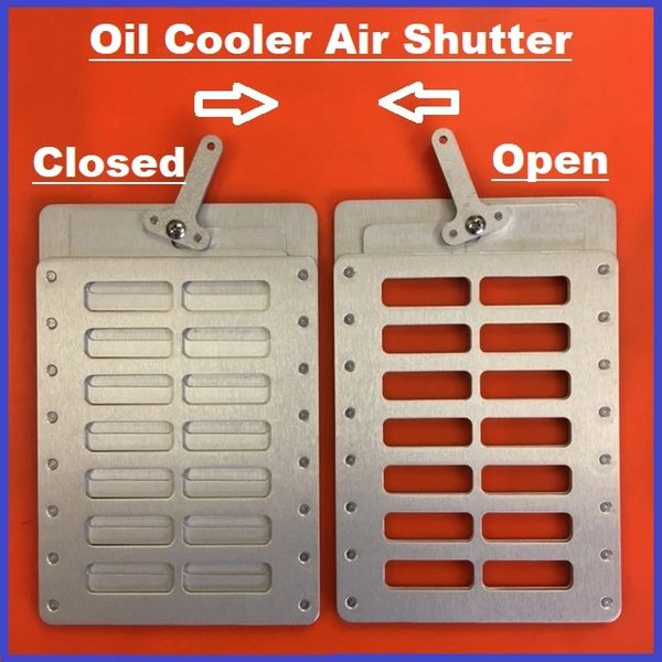 Oil Cooler Air Shutter | Anti Splat Aero LLC