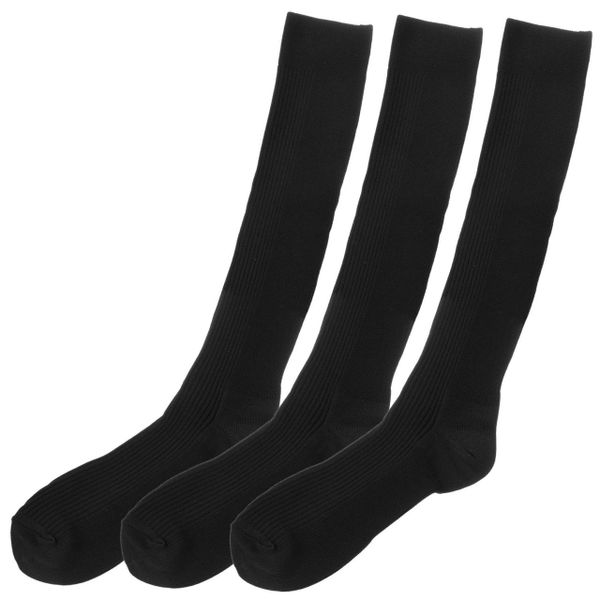Long Nurse Compression Socks 3 Pack Black medi