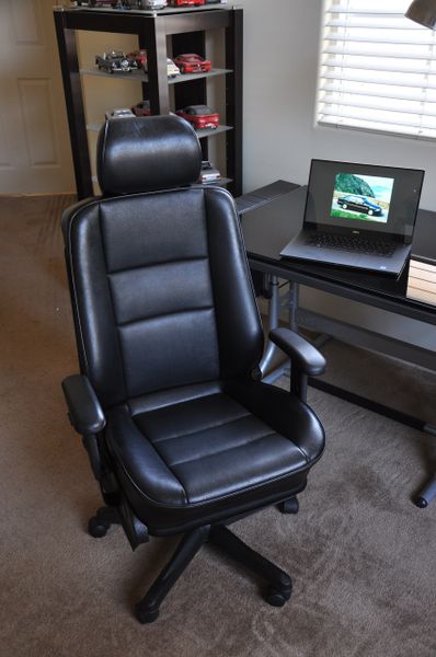 Mercedes-Benz C220 MB-Tex Office Manager Racing Chair - Black | Driver ...