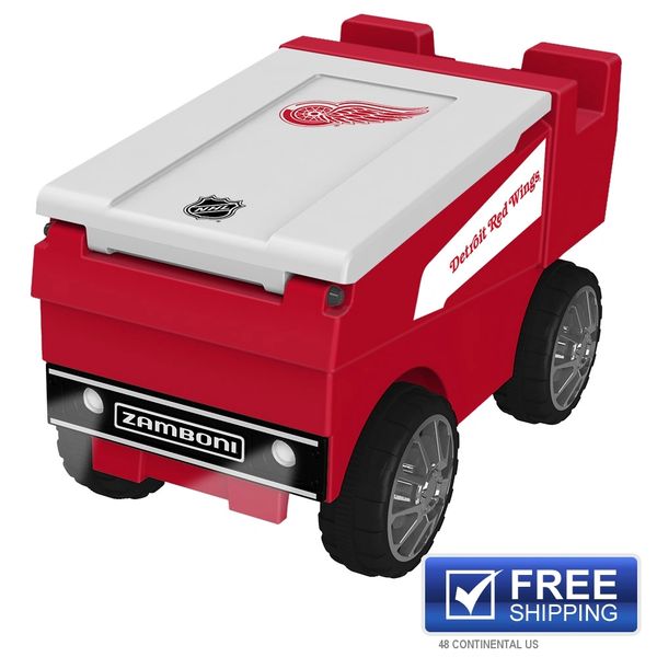 DETROIT REDWINGS ZAMBONI RC COOLER C3 Custom Coolers