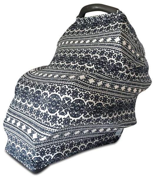 Multiuse Car seat/Carrier Cover (Boho pattern) Unique Products and
