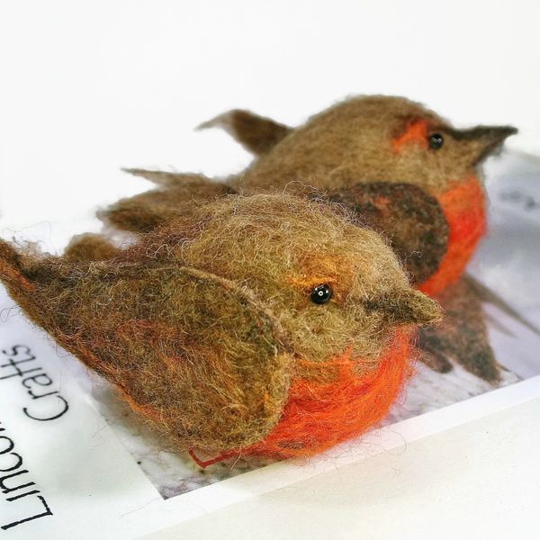 AURAFUL Animal Needle Felting Kit, Wool Needle Felting, DIY Kits With Instructions And Basic Tools For Beginner
