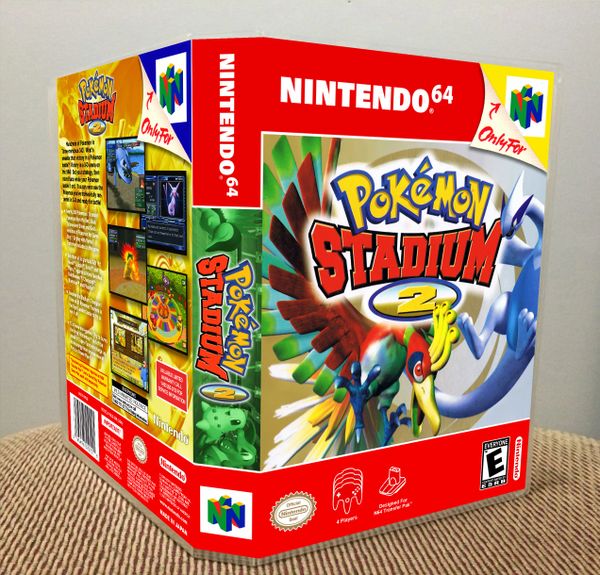 Pokemon Stadium 2 N64 game case Game Case King Custom Game Cases