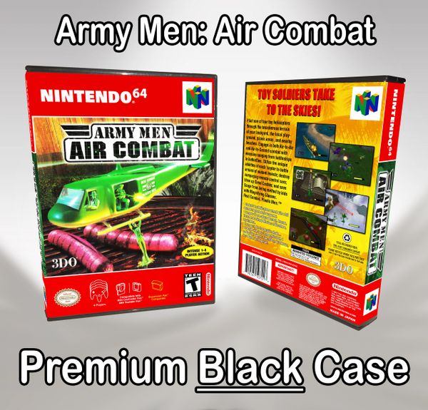 Army Men: Air Combat Nintendo 64 video game case | Game Case King ...