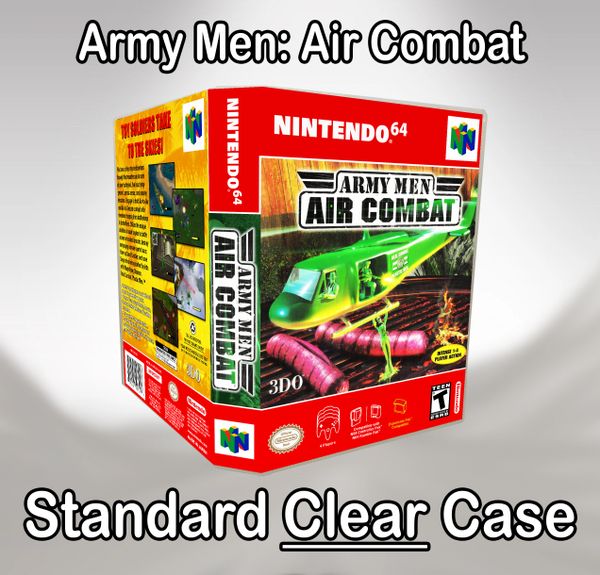 Army Men: Air Combat Nintendo 64 video game case | Game Case King ...