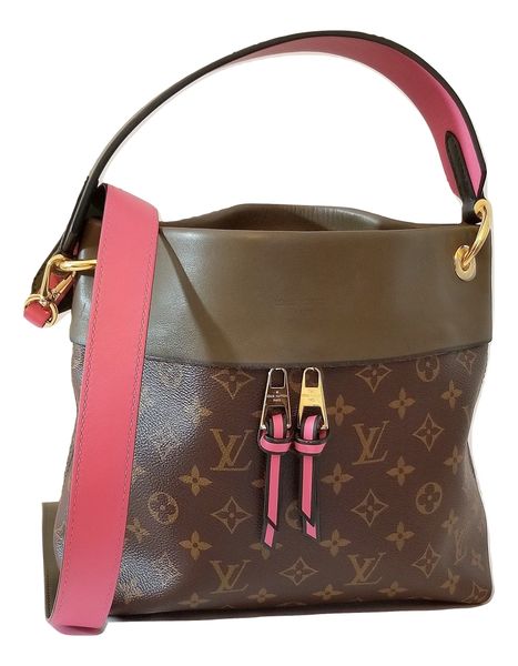 SOLD Louis Vuitton Tuileries Besace Bag with Strap in Olive Green | www.bagssaleusa.com