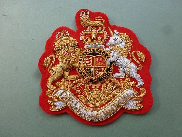 Regimental Sergeant Major, Colour Badge for Foot Guard (bullion, colour ...
