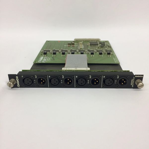 DiGiCo Dseries AES/EBU I/O Card Eighth Day Sound Online Store New