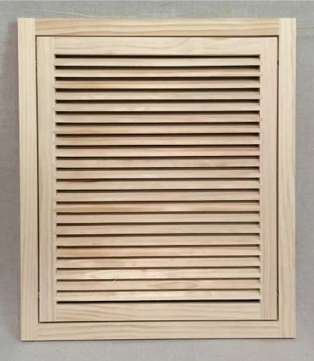 20x24 Wood Return Air Filter Grille | WoodAirGrille.com