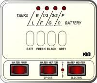 KIB Electronics Monitor Panel Model M23-2HWL Repair ... kib micro monitor wiring diagram 