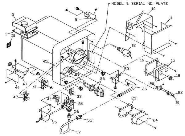 Suburban Water Heater Model SW6DE Parts | pdxrvwholesale
