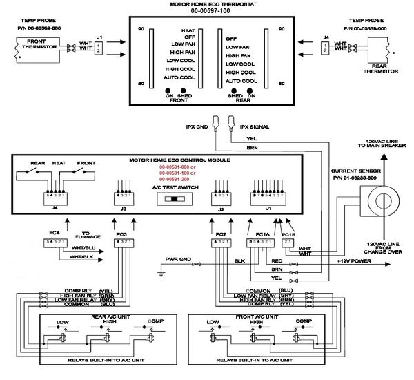 Intellitec Dual Thermostat A/C & Heat, Single Furnace ... intellitec wiring diagram 