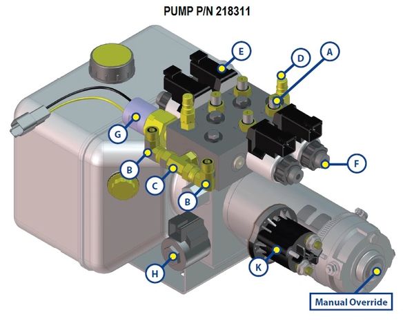 Lippert Pump Assembly 218311 | pdxrvwholesale