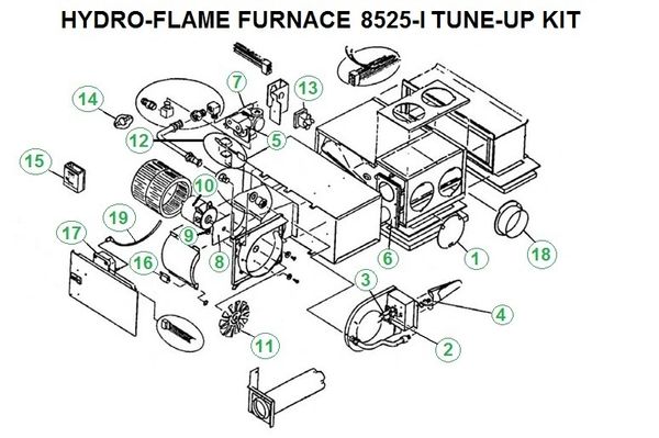 Atwood Furnace 8525-I Parts | pdxrvwholesale