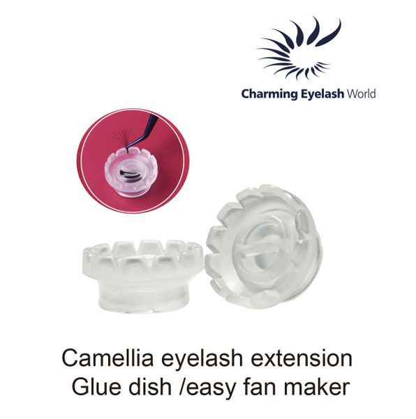 Camellia Eyelash Extension Glue Cup /Easy Fan Glue Cup eBay