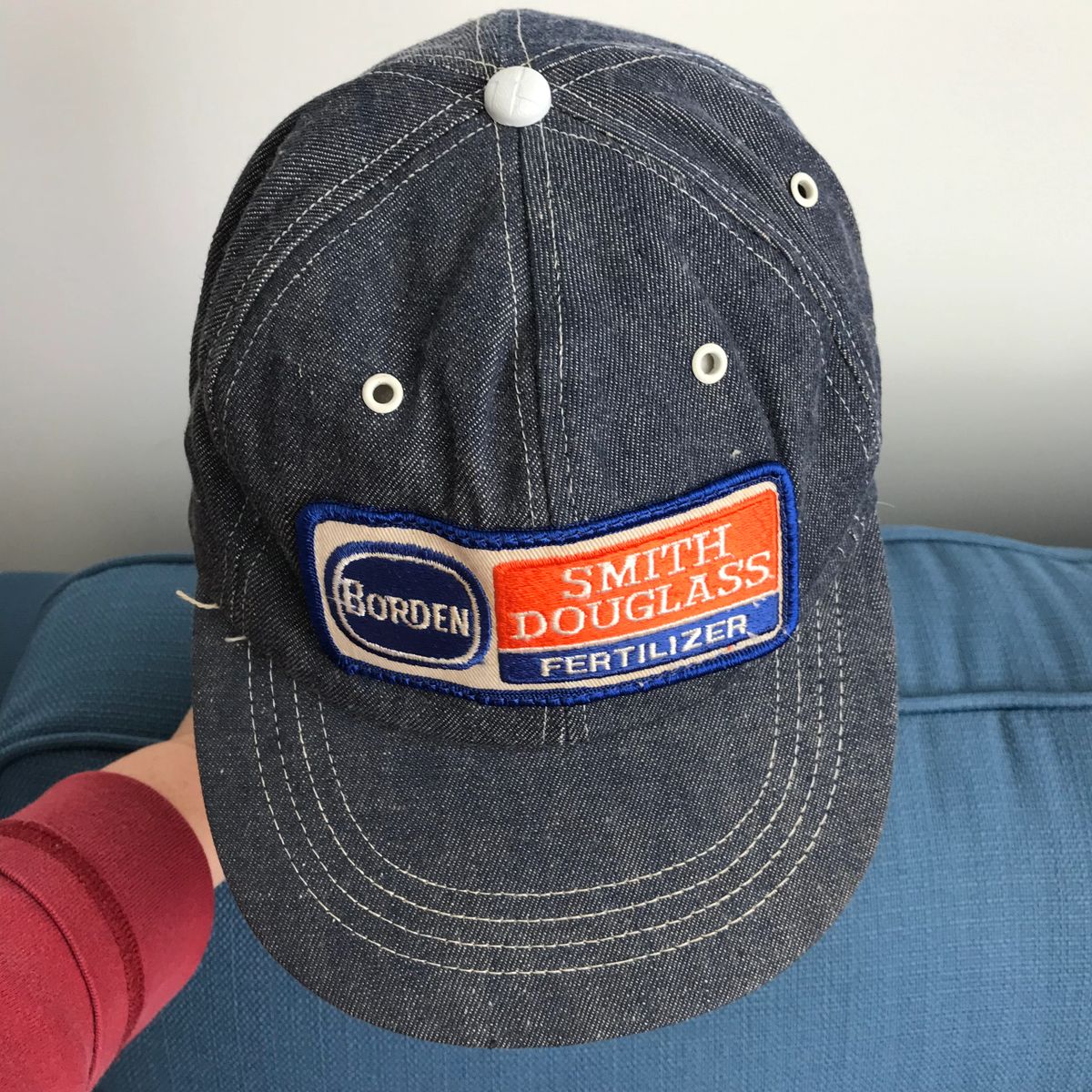 Deadstock Denim Smith Douglass Fertilizer Trucker Hat | eBay