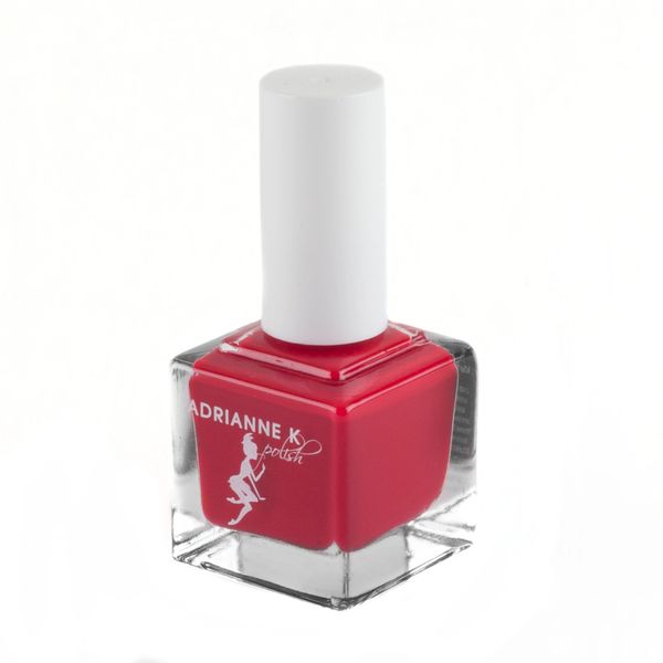 k nail adrianne polish Bright Red durable Nontoxic K nail 7 ADRIANNE natural Free