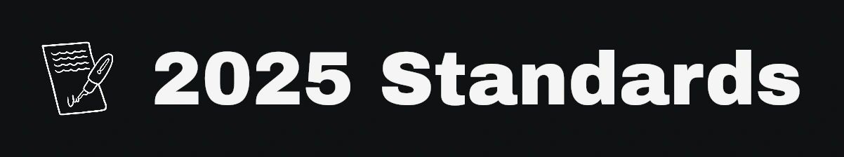 2025 Standards